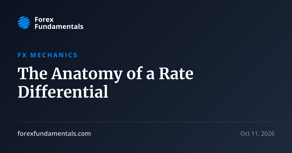 The Anatomy of a Rate Differential | Forex Fundamentals Guide